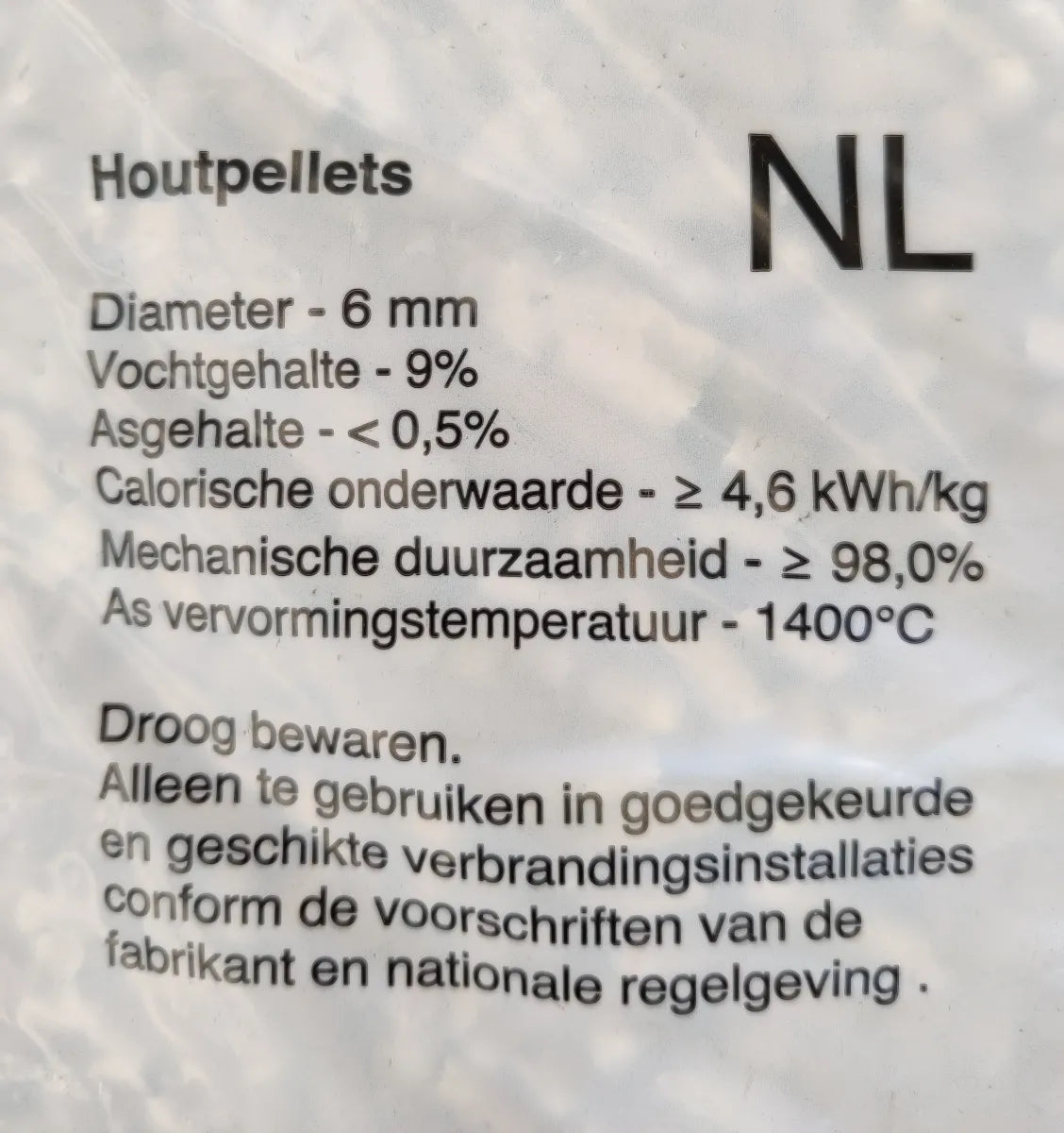 FORGE PELLETS - 1 PALLET- 70 ZAKKEN - 1050 KG