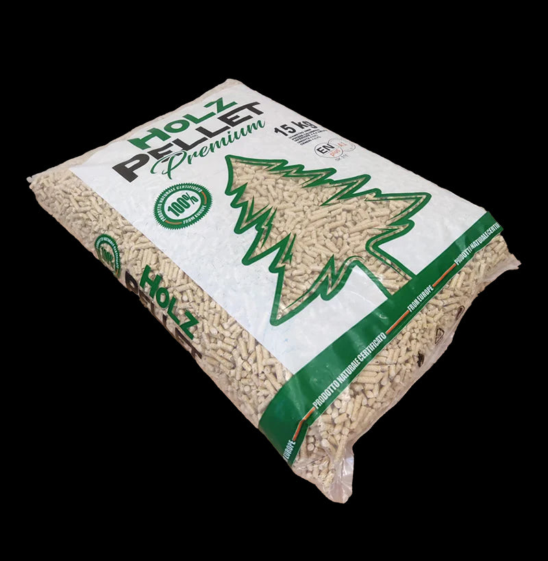 HOLZE PELLETS - 1 PALLET - 70 ZAKKEN VAN 15 KG - 1050KG