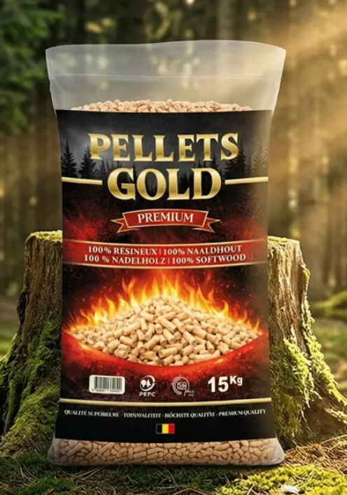 PELLETS GOLD 1 ZAK 15 KG